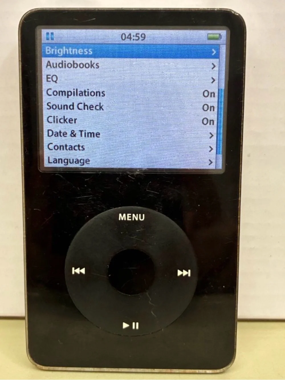Apple ipod classic